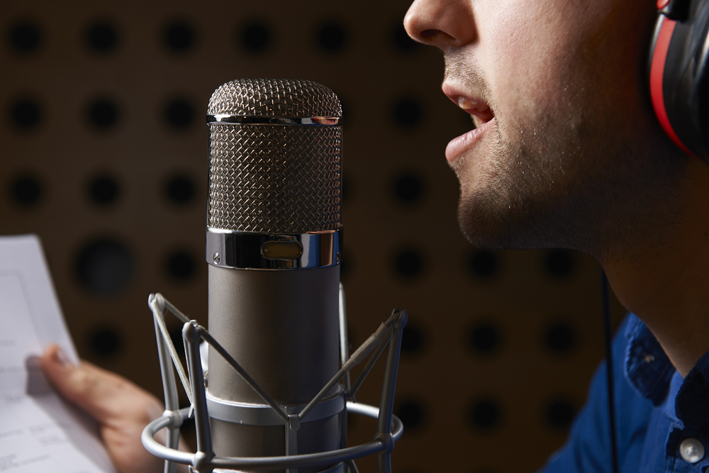 Male Talent Recording an Effective Voice Over | 4 Tips for Creating An Effective Voice Over | ProVoice USA
