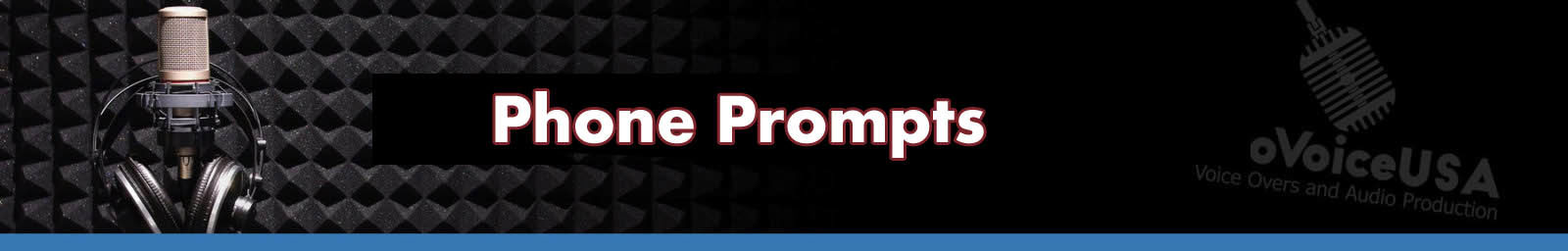 Phone Prompts | Phone Greeting Recording Service | ProVoice USA